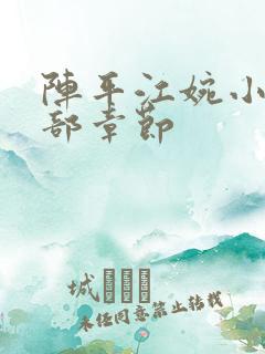 阵平江婉小说全部章节