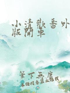 小清欢番外完整版开车