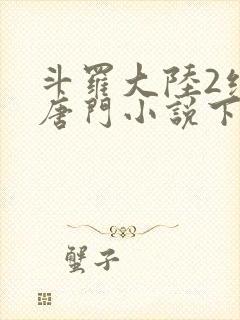 斗罗大陆2绝世唐门小说下载