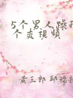 5个男人躁我一个爽视频