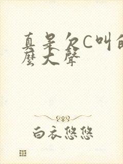 真是欠C叫的这么大声