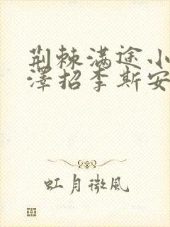 荆棘满途小说李泽招李斯安