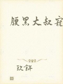 腹黑大叔宠小妻