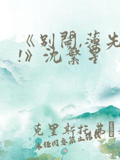 《别闹,薄先生!》沈繁星