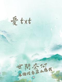 爱txt