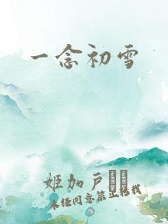 一念初雪