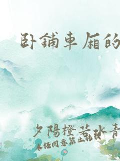 卧铺车厢的艳遇