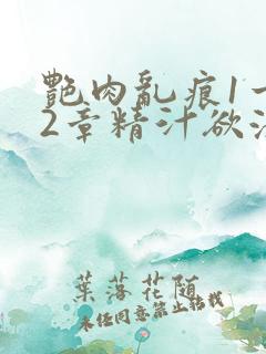 艳肉乱痕1一12章精汁欲液