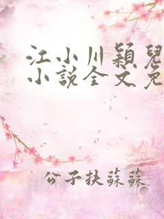 江小川颖儿穿越小说全文免费阅读