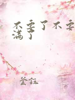 不要了不要了太满了