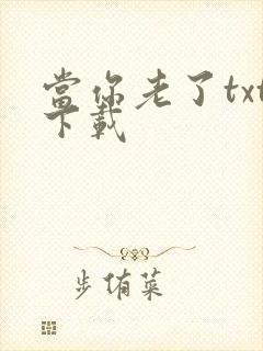 当你老了txt下载