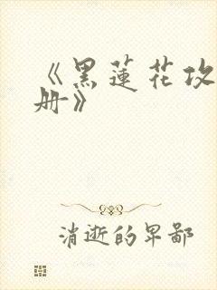 《黑莲花攻略手册》