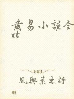 黄易小说全集txt