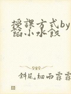 授课方式by肉馅小水饺