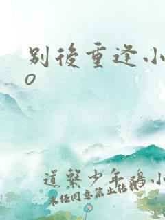 别后重逢小说po