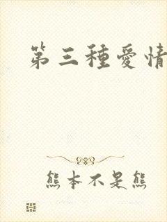 第三种爱情番外