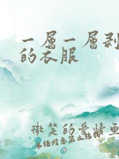 一层一层剥开你的衣服