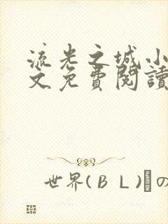 流光之城小说全文免费阅读