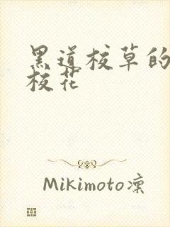 黑道校草的黑道校花