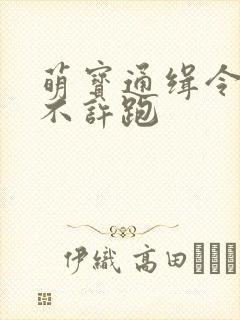 萌宝通缉令妈味不许跑