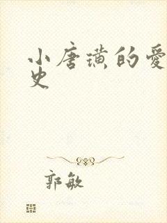 小唐璜的爱情历史