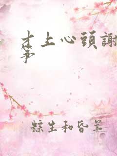 才上心头谢柳陆筝