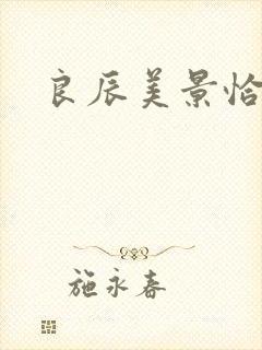 良辰美景恰似你