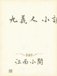 九义人 小说