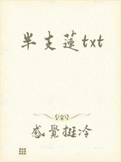 半支莲txt
