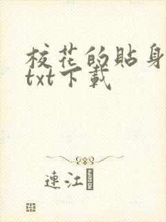 校花的贴身保镖txt下载