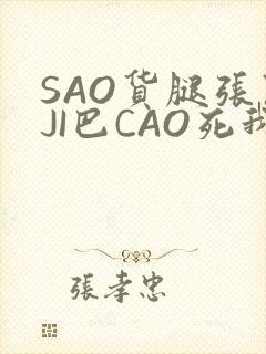 SAO货腿张开JI巴CAO死我