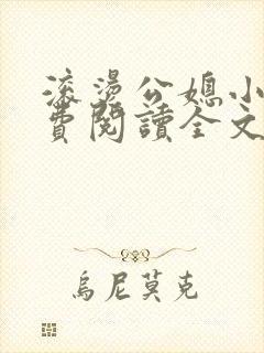 滚烫公媳小说免费阅读全文