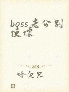 boss老公别使坏