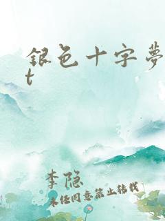 银色十字梦txt
