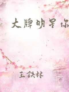 大牌明星你站住