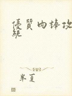 优质肉棒攻略系统