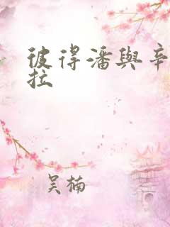 彼得潘与辛德瑞拉