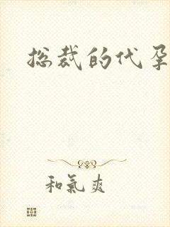 总裁的代孕女友