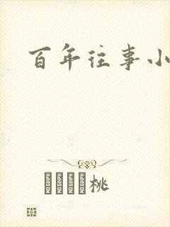百年往事小说