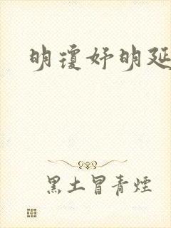 明琼妤明延小说