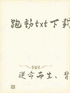 跑动txt下载