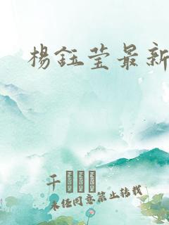 杨钰莹最新小说