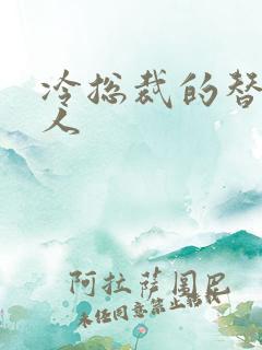 冷总裁的替身情人