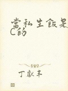 当私生饭是要挨C的