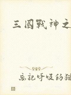 三国战神之吕布