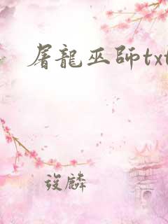 屠龙巫师txt
