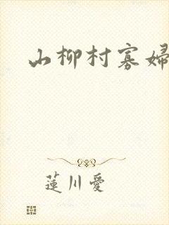 山柳村寡妇情史
