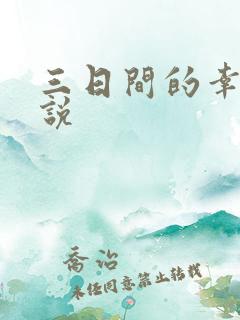 三日间的幸福小说