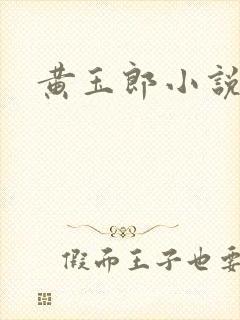 黄玉郎小说