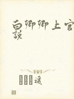 白卿卿上官辞小说